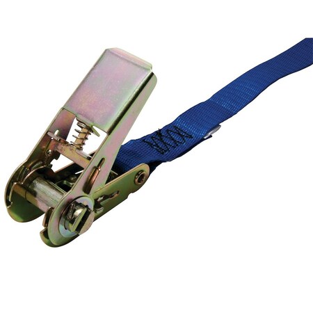 Sunbelt 12' X 1" Ratchet  Endless, Zinc Handle, Blue Webbing, NO HOOKS 2.75" x4.45" x1.9" A-B1309610